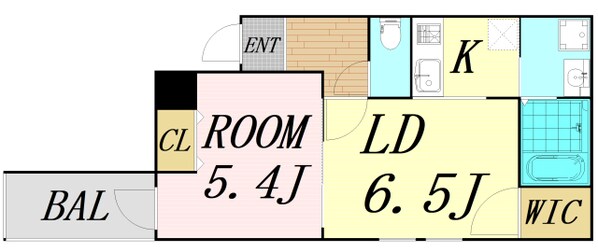 東淀川駅 徒歩6分 2階の物件間取画像